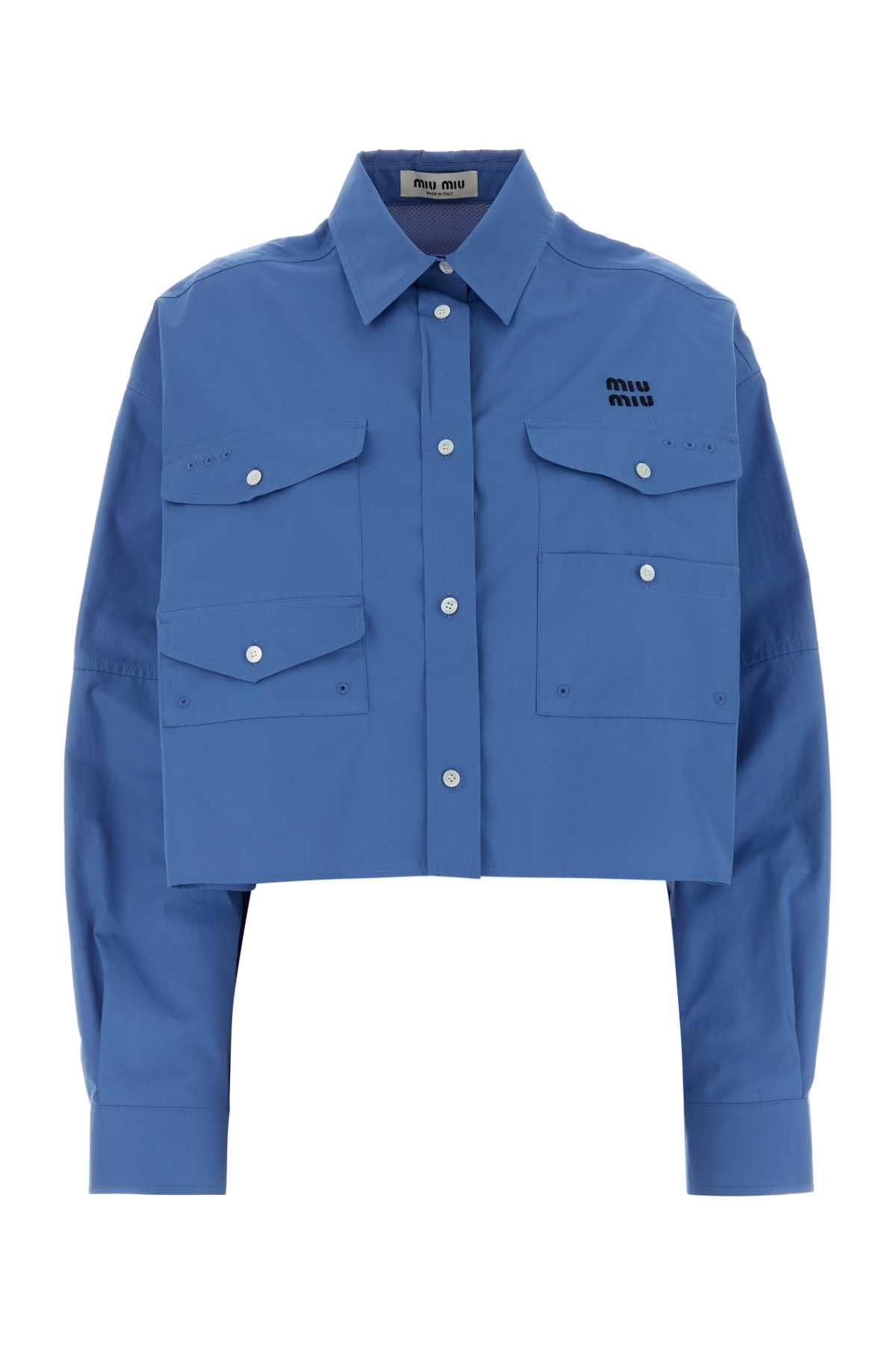 [Miu Miu] Shirts Long Sleeve SS26 MK2025SOOO10RG F0237