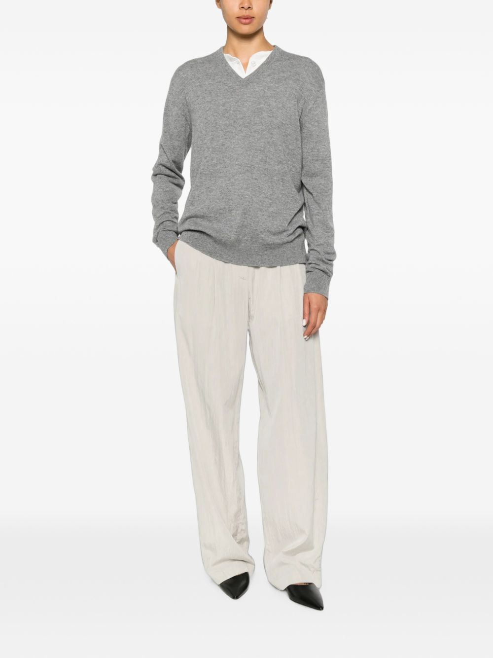 [THE ROW] Knitwear FW26 10682Y986GRY