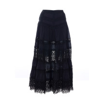 [CharoRuiz] Long skirt SS26 261402BLACK