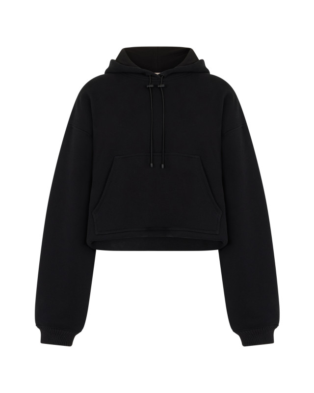 [The Mannei] Hoodie SS25 RS25013_BLACK