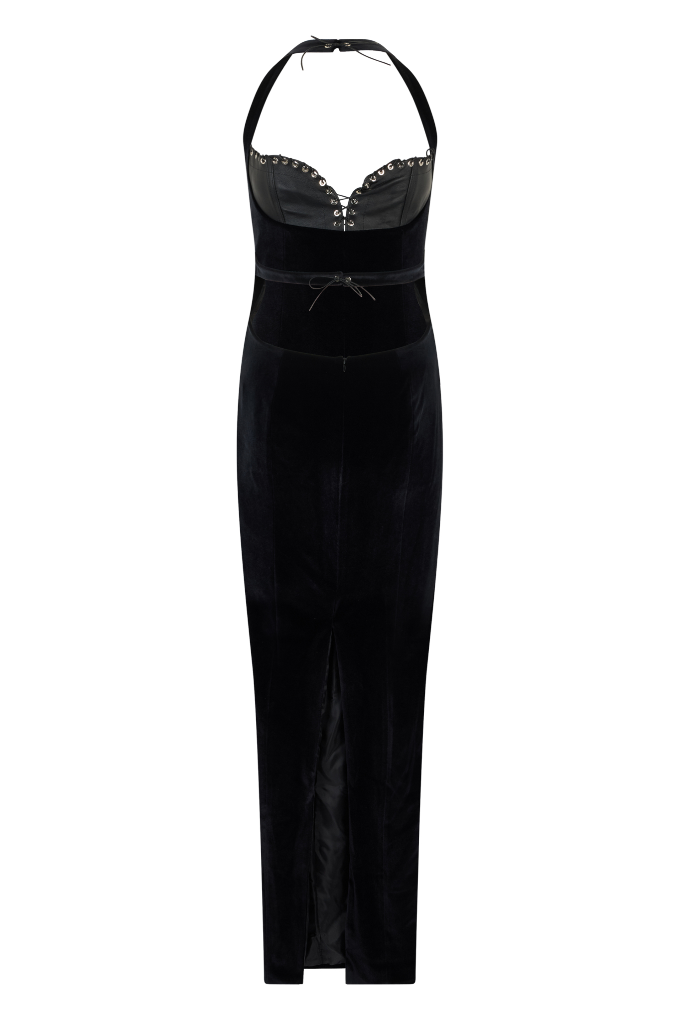 [Ludovic De Saint Sernin] Sleeveless dress FW24 AW24DR025WPL0009_BLACK