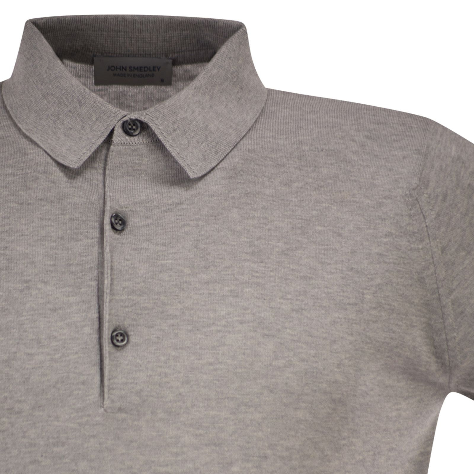 [JOHN SMEDLEY] T-shirts Short Sleeve SS26 ADRIAN SILVER