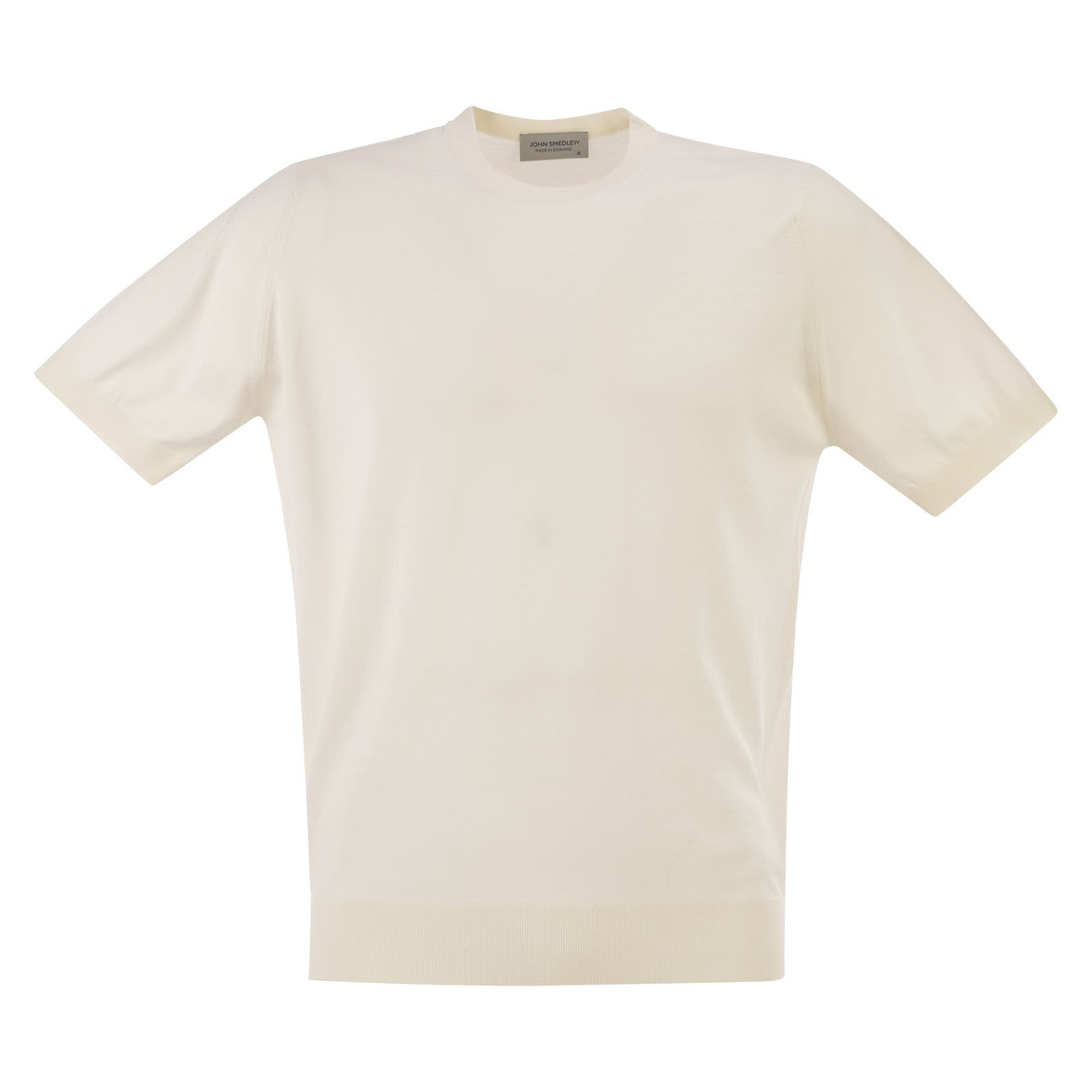 [JOHN SMEDLEY] T-shirts Short Sleeve SS26 KEMPTON STARCH