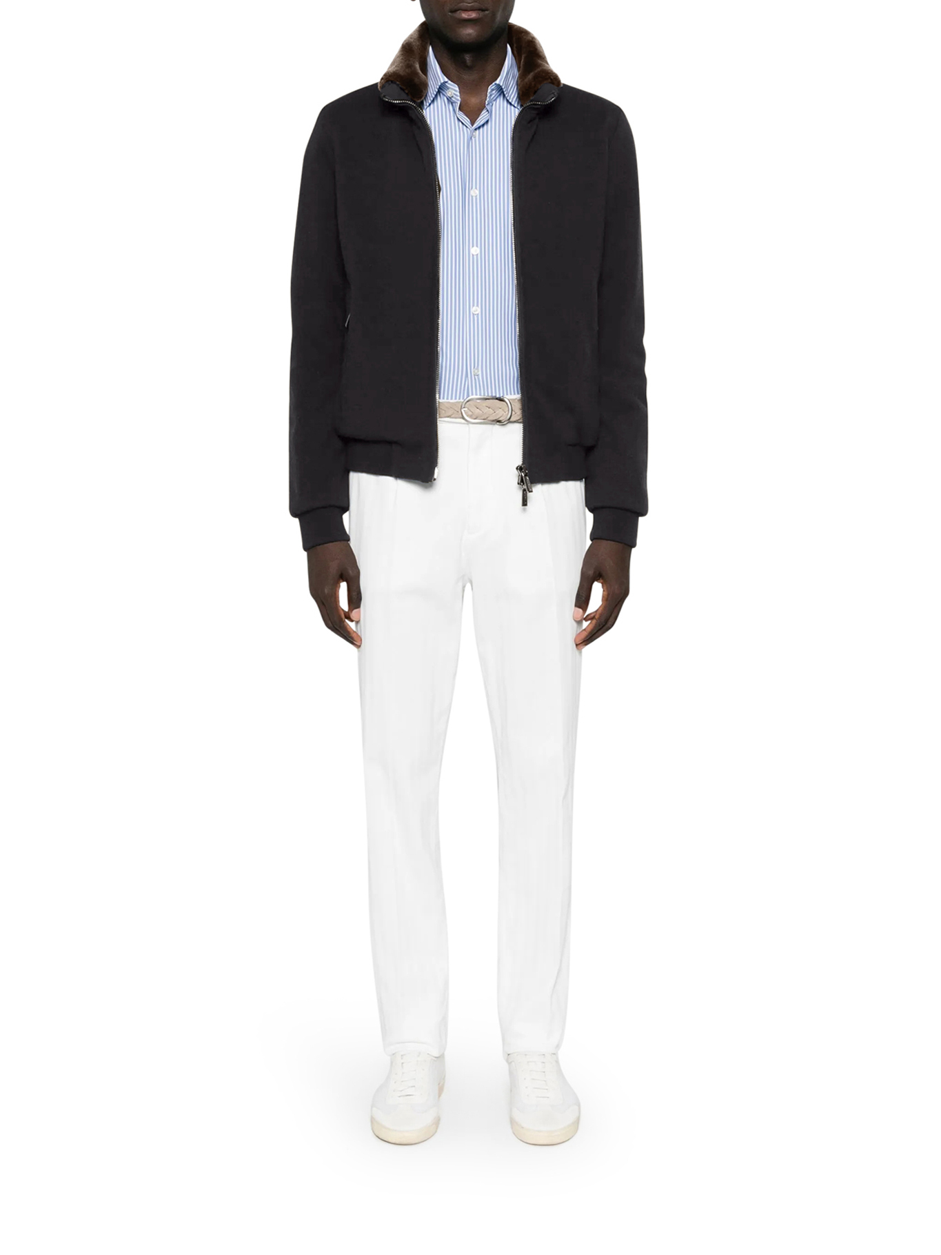 [Moorer] Jacket FW26 MOUBO100097TEPA203U0001 NERO