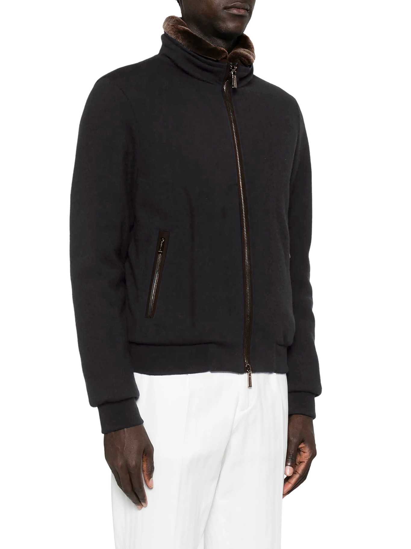 [Moorer] Jacket FW26 MOUBO100097TEPA203U0001 NERO