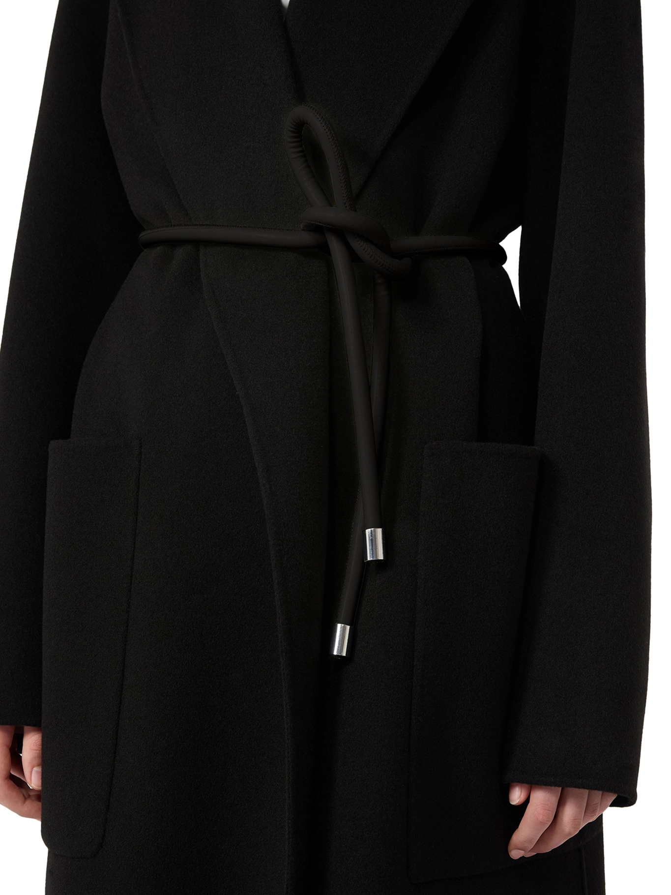 [SPORTMAX] Coat FW26 2622016011600013 BLACK