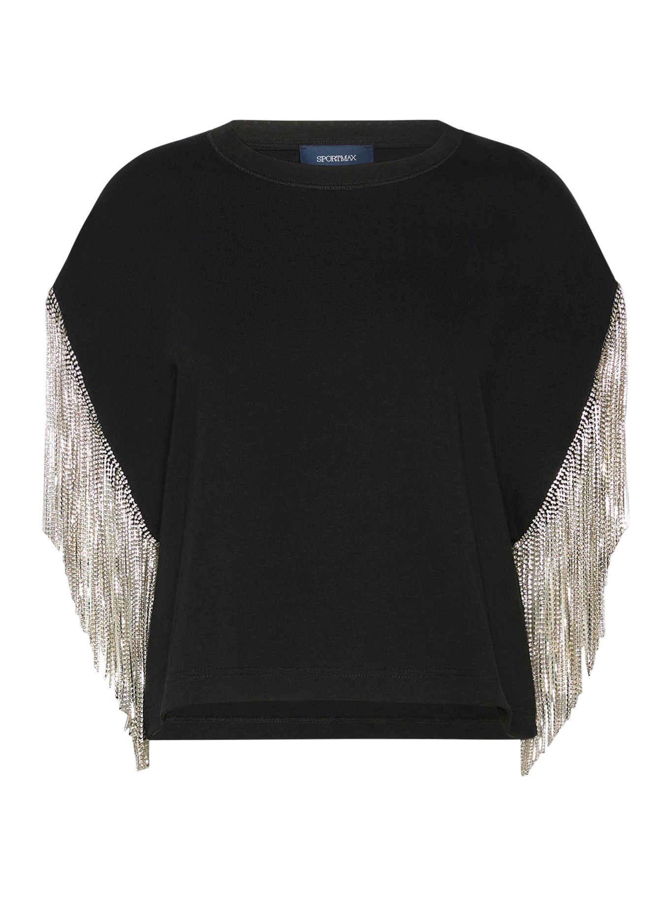 [SPORTMAX] T-shirts Long Sleeve FW26 2622946015600002 BLACK