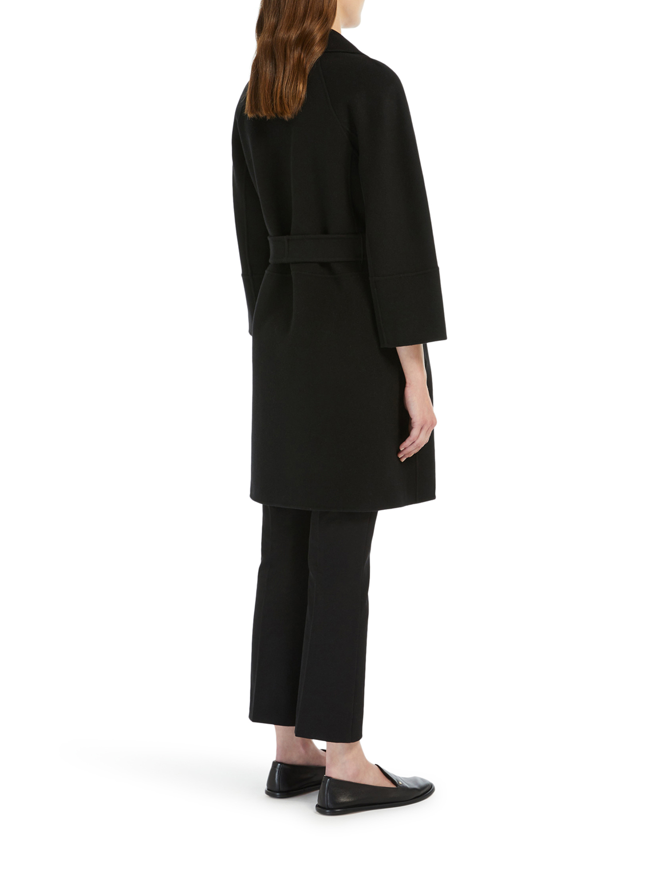 [S Max Mara] Coat FW26 2629016091600013 BLACK