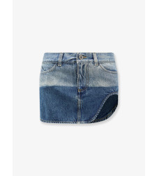 [The Attico] Mini skirt FW26 261WCR00164DDD120SD257