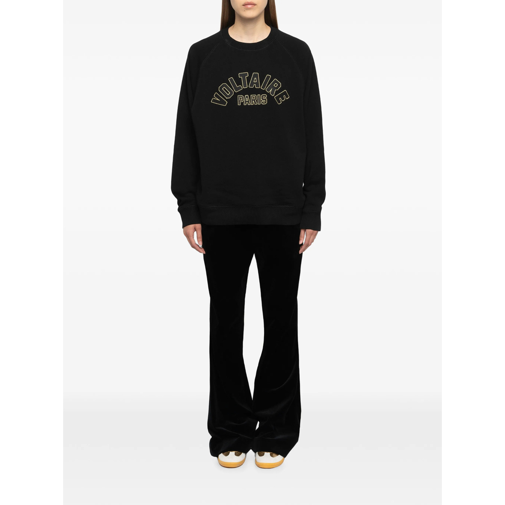 [Zadig & Voltaire] Sweatshirt FW26 JWSS01745  BLACK