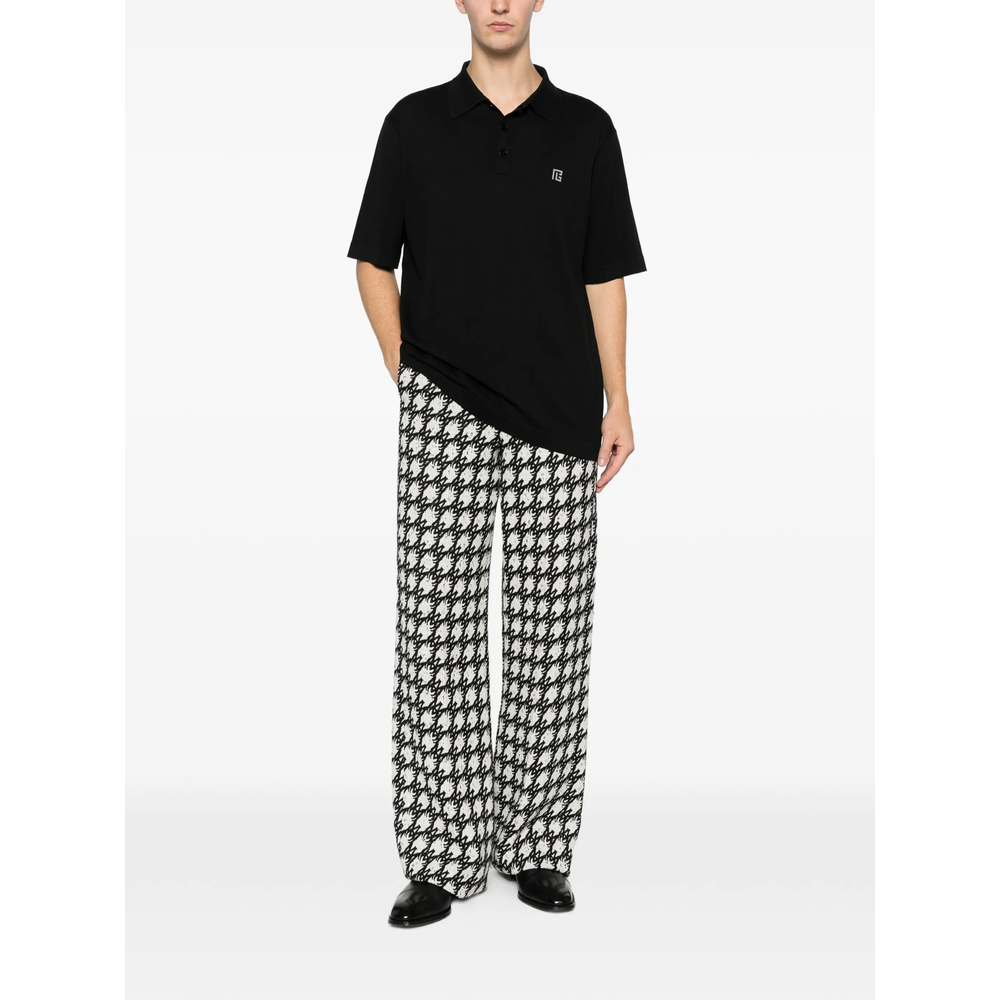 [Balmain] Shirts Long Sleeve SS26 GH1GB044 KJ53 EQU