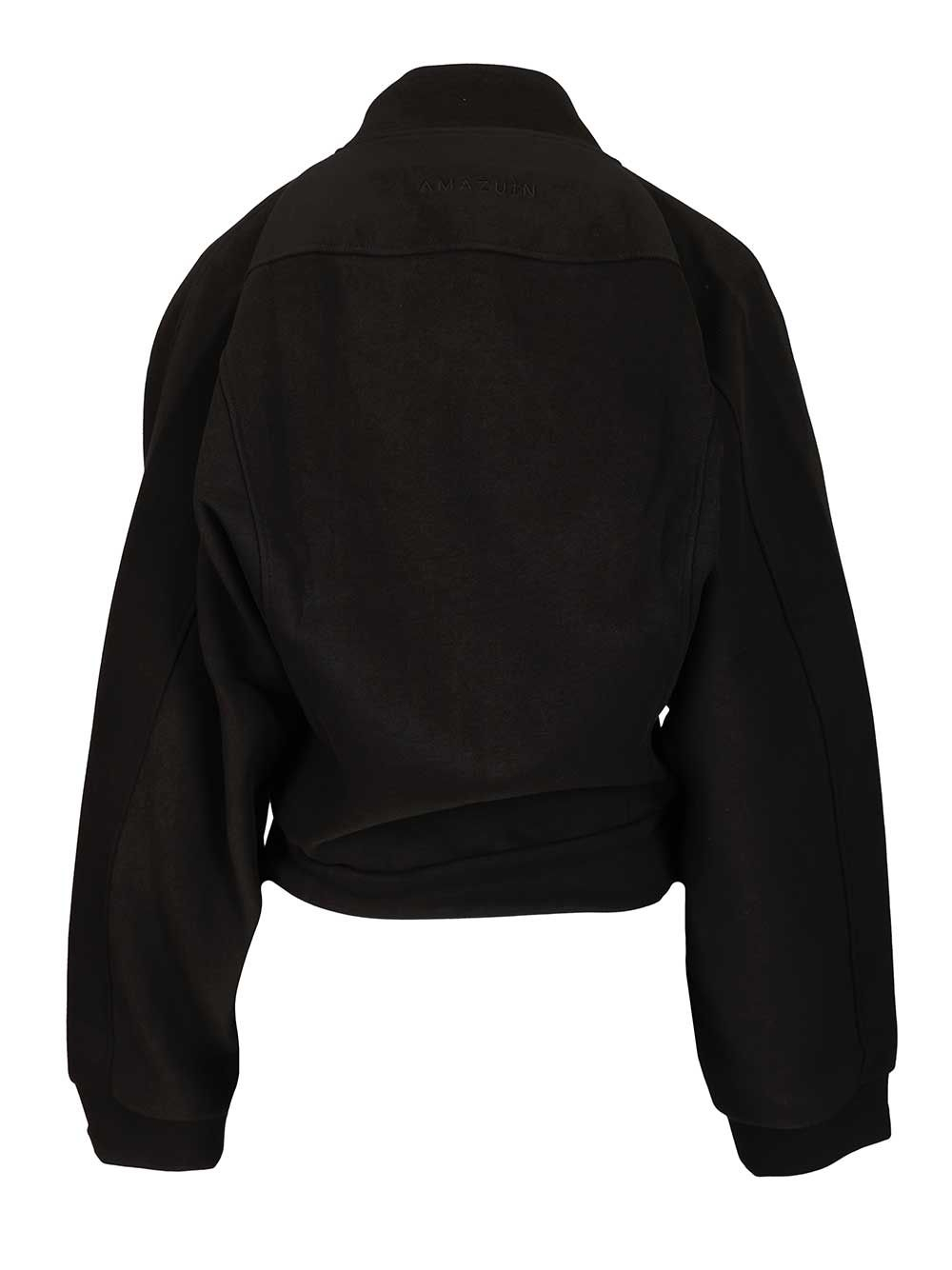 [Amazuin] Bomber jacket FW25 11EVEUDBDEEP BLACK