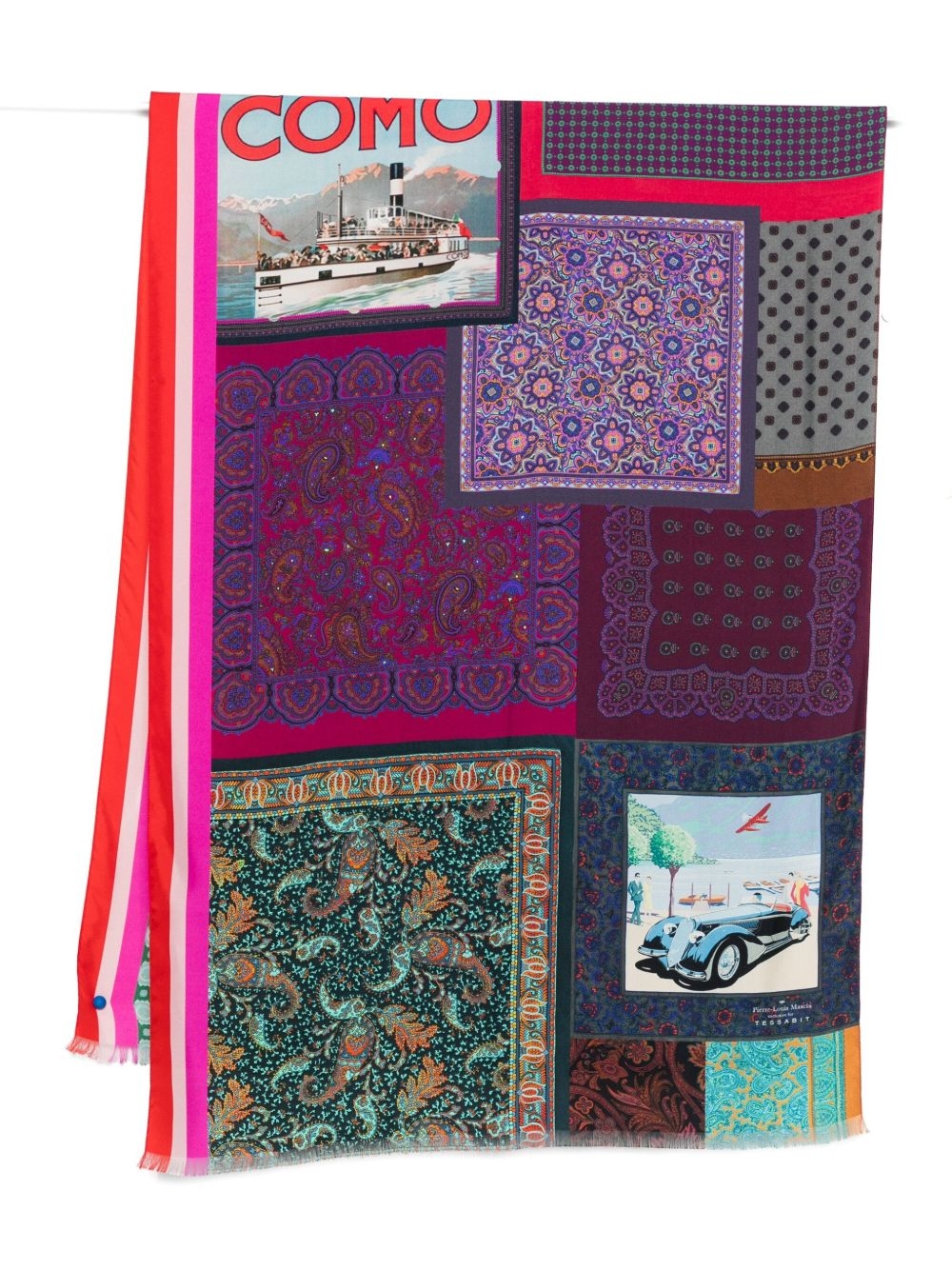 [Pierre Louis Mascia] Scarf FW25 ALOE/SW-065X200A108-1842883