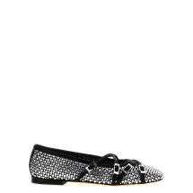 [MACH & MACH] Flat shoes SS25 R25S092710NETB17BLACK