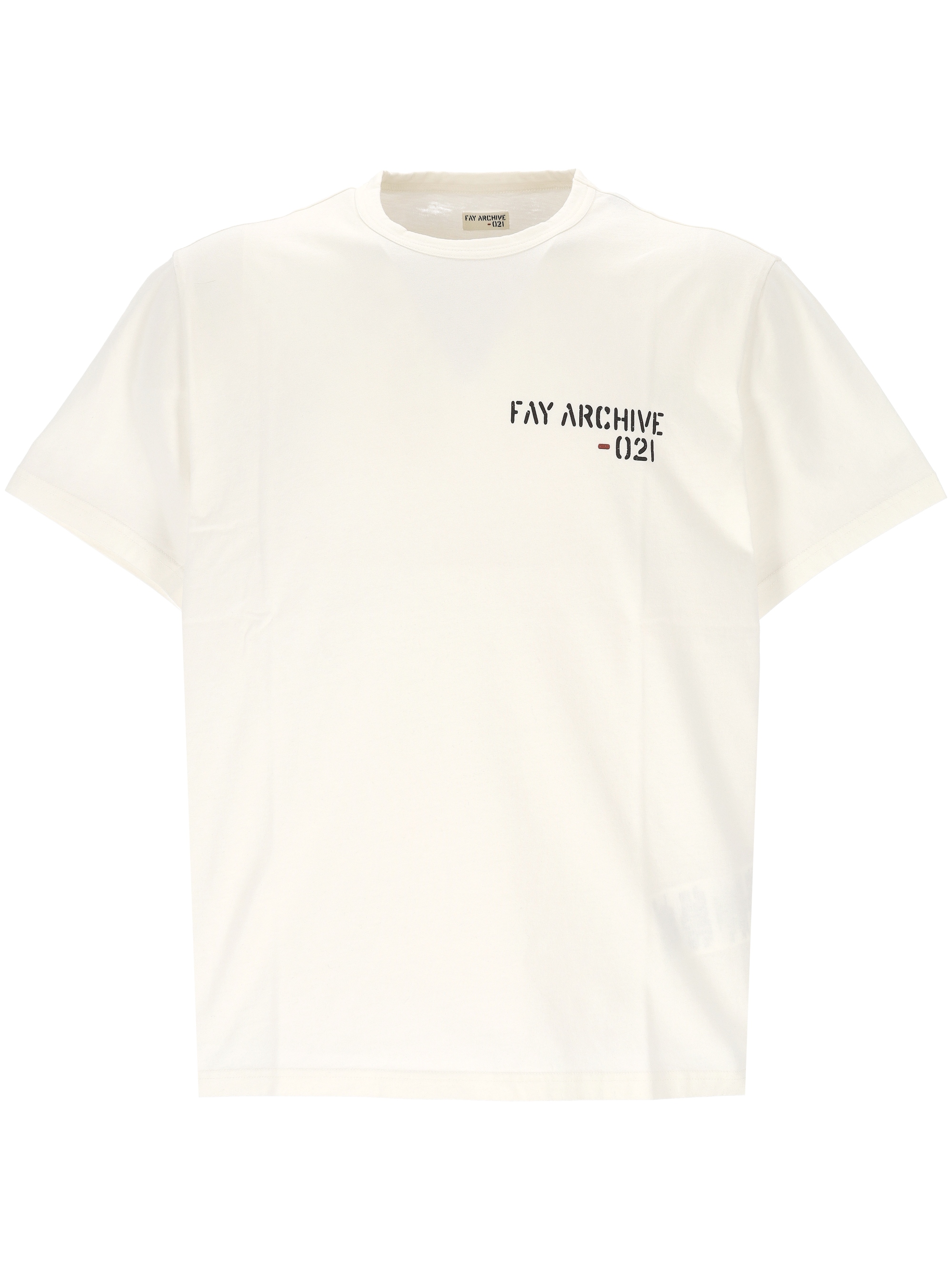 [Fay] T-shirts Short Sleeve SS25 MPMB350120LTGGB004