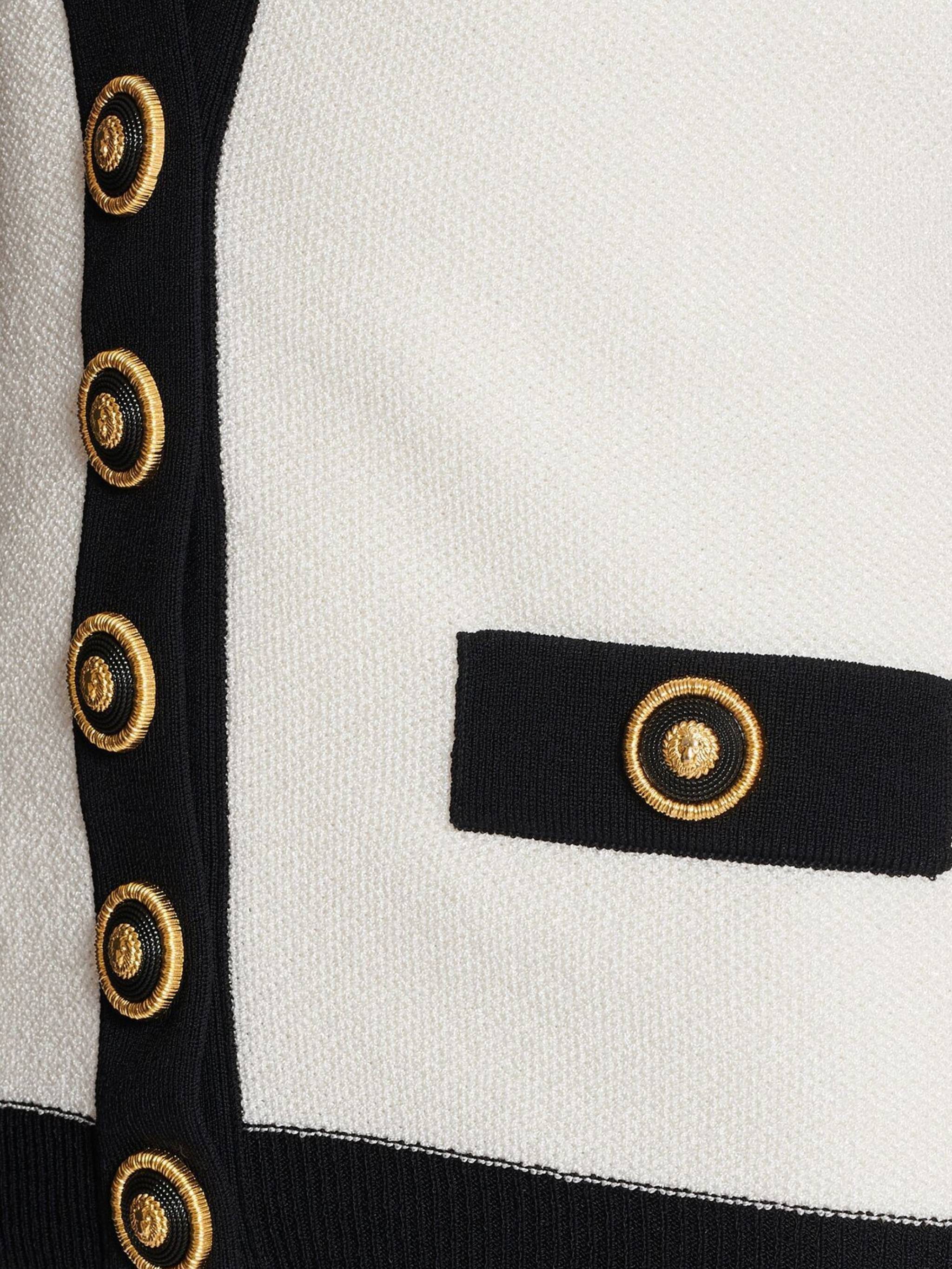 [Balmain] Sleeveless dress SS25 EF1R5086KH88GAU