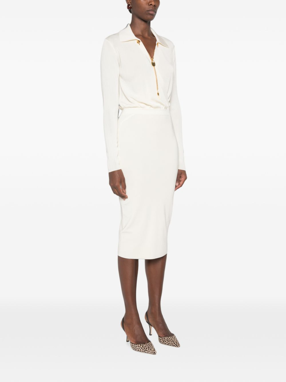 [ELISABETTA FRANCHI] Sleeveless dress FW26 AM19S66E2193