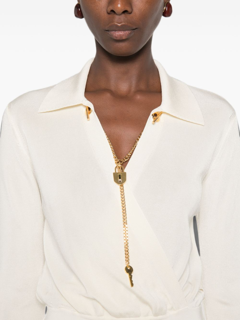 [ELISABETTA FRANCHI] Sleeveless dress FW26 AM19S66E2193