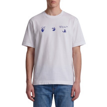 [Off White] T-shirts Short Sleeve FW26 OMAA120F26_JER01810_100