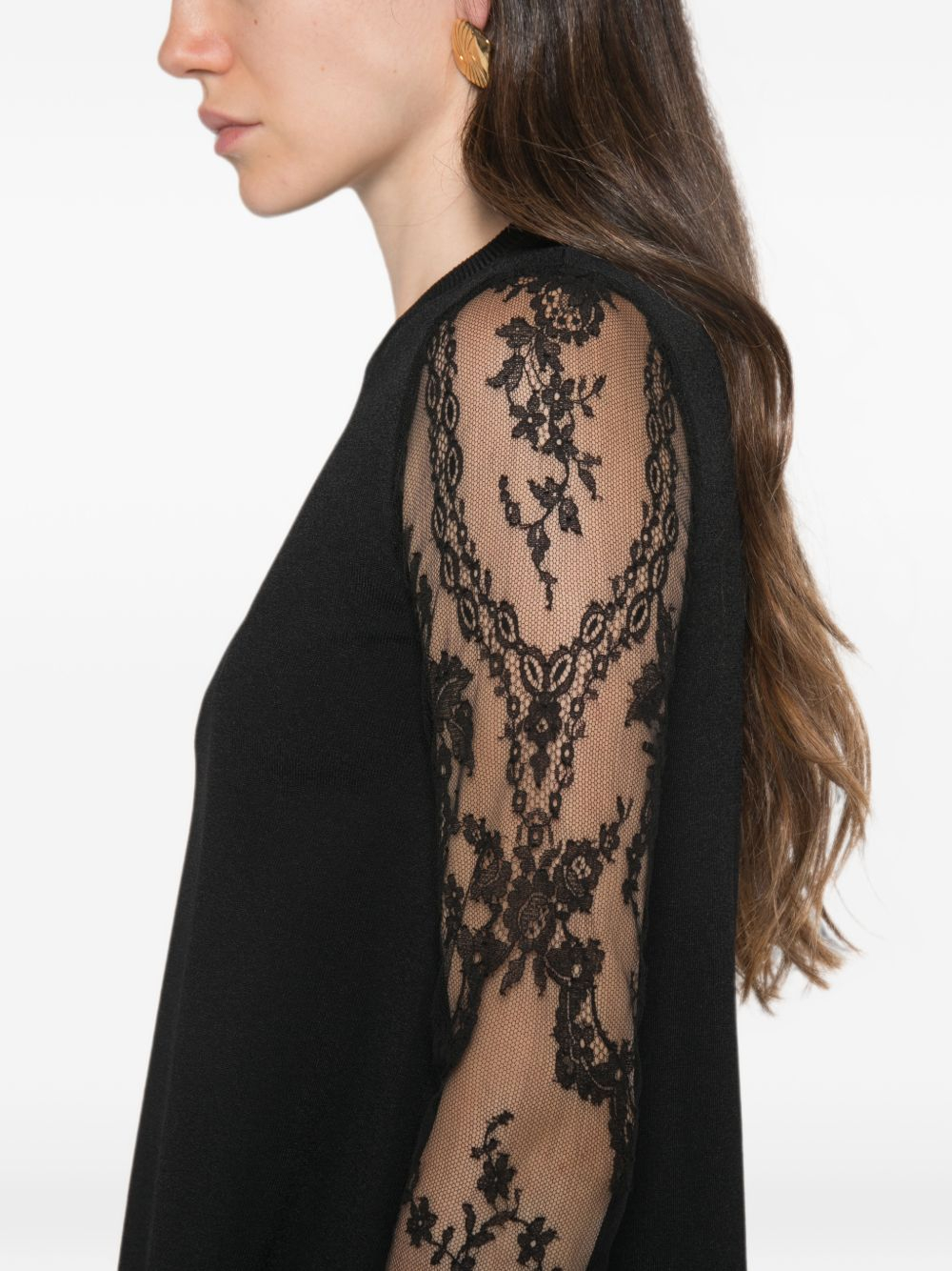 [Valentino Garavani] Long sleeve dress FW26 BKD15WAC30NO