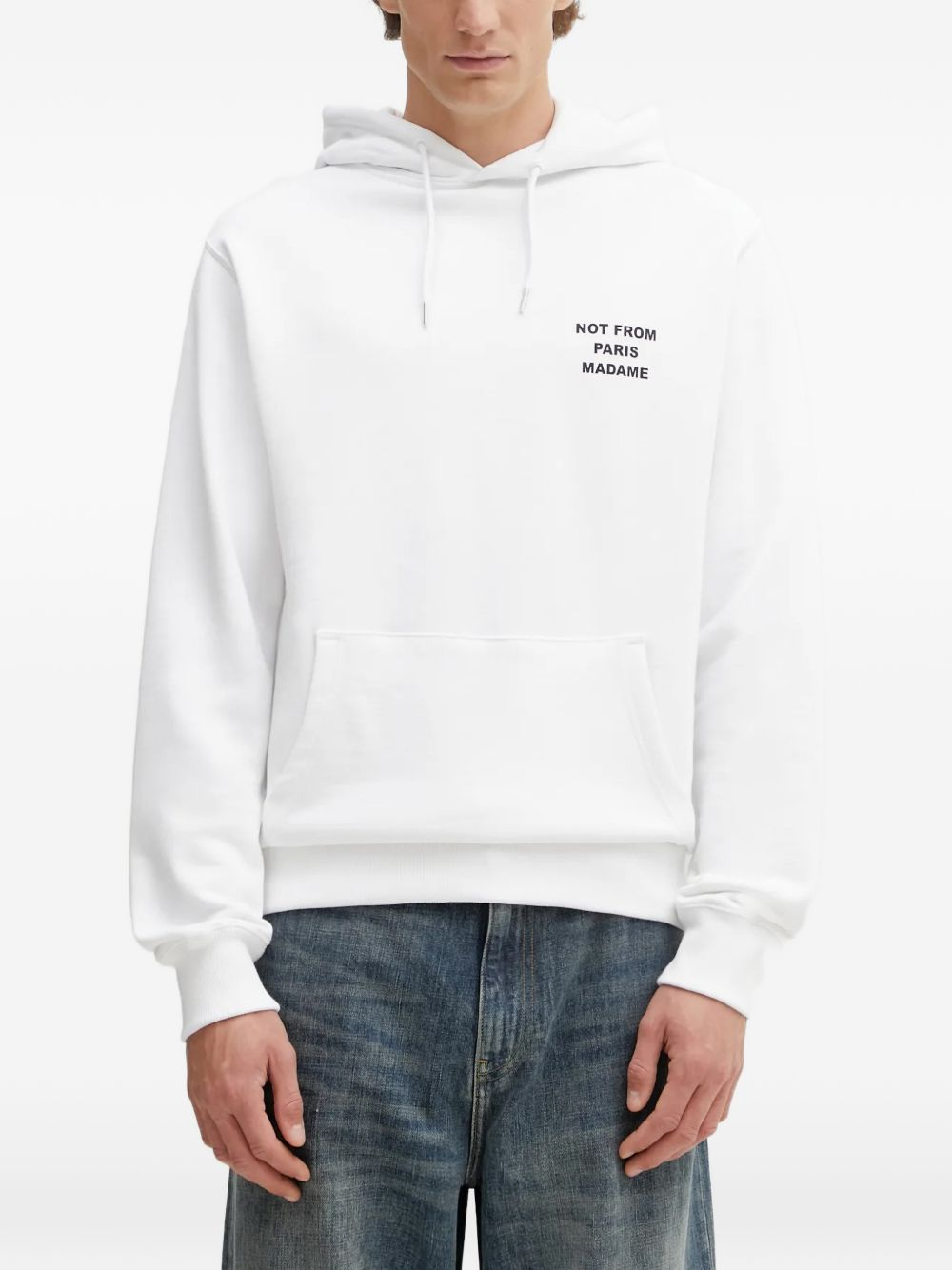 [DROLE DE MONSIEUR] Sweatshirt FW26 PERMHO162CO127WT