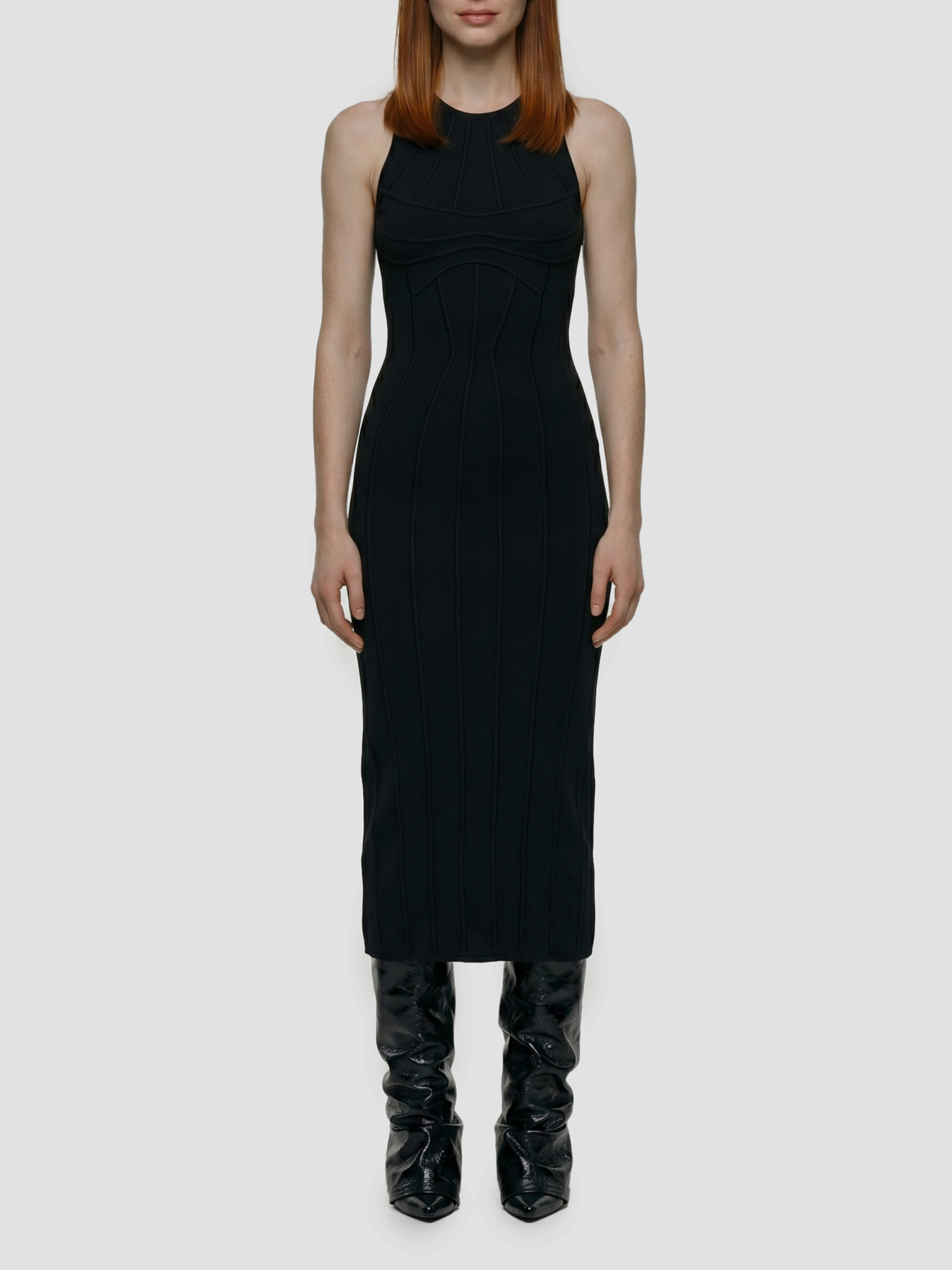 [The Attico] Sleeveless dress FW26 261WCW00325_001AA_100