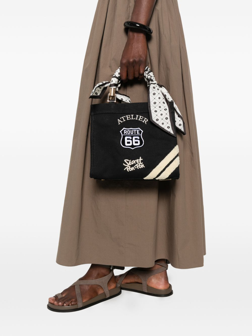 [SECRET PON-PON] Bag SS26 SAINTTROPEZBAGSBLACK