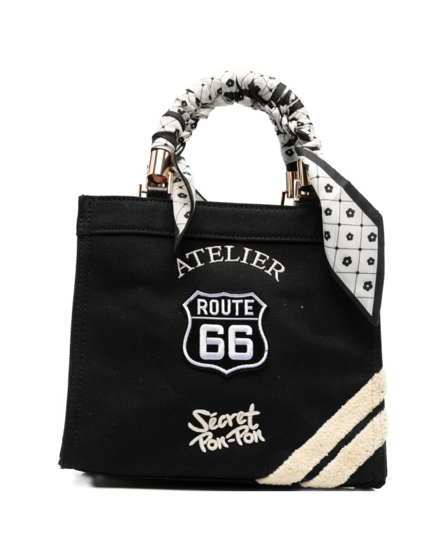[SECRET PON-PON] Bag SS26 SAINTTROPEZBAGSBLACK