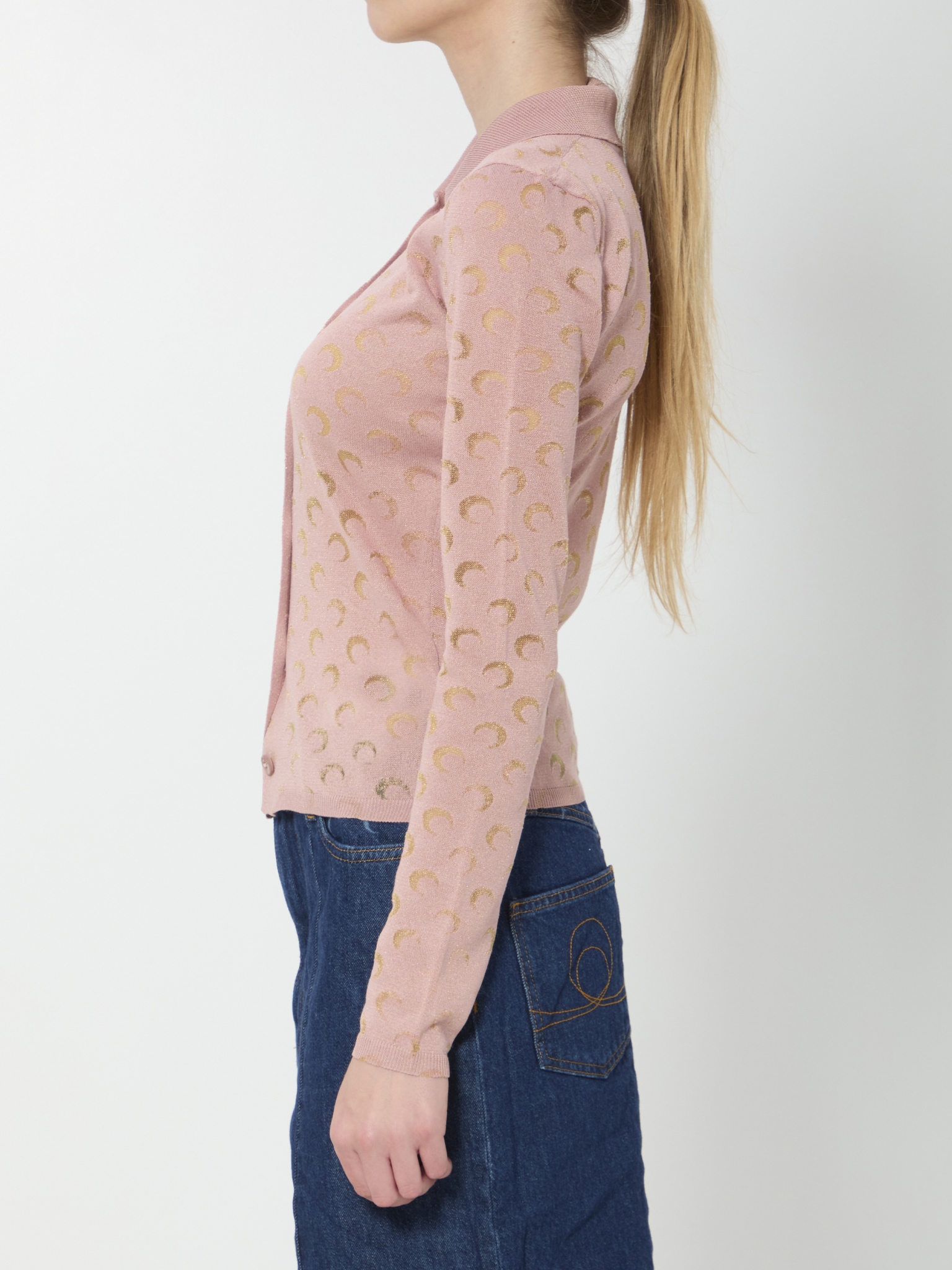 [MARINE SERRE] Knitwear SS26 WSI044ACKN_I0545_PK00