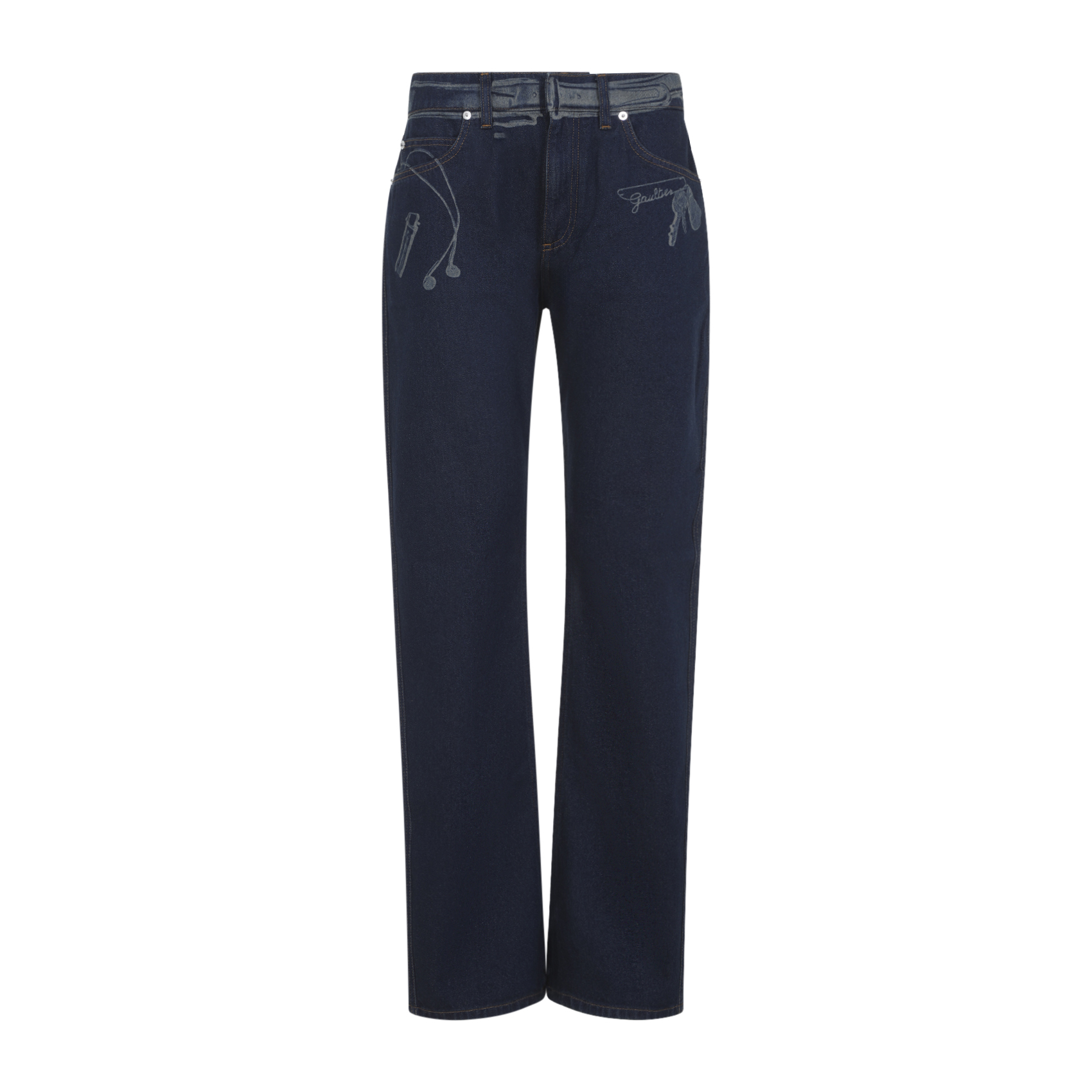 [JEAN PAUL GAULTIER] Jeans SS26 2601WTR060D027