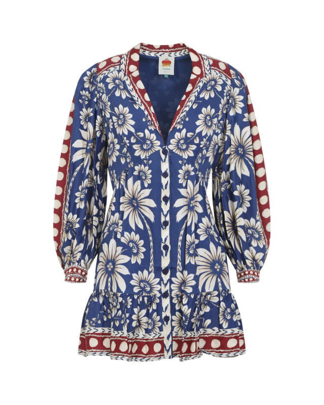 [Farm Rio] Long sleeve dress SS26 350091