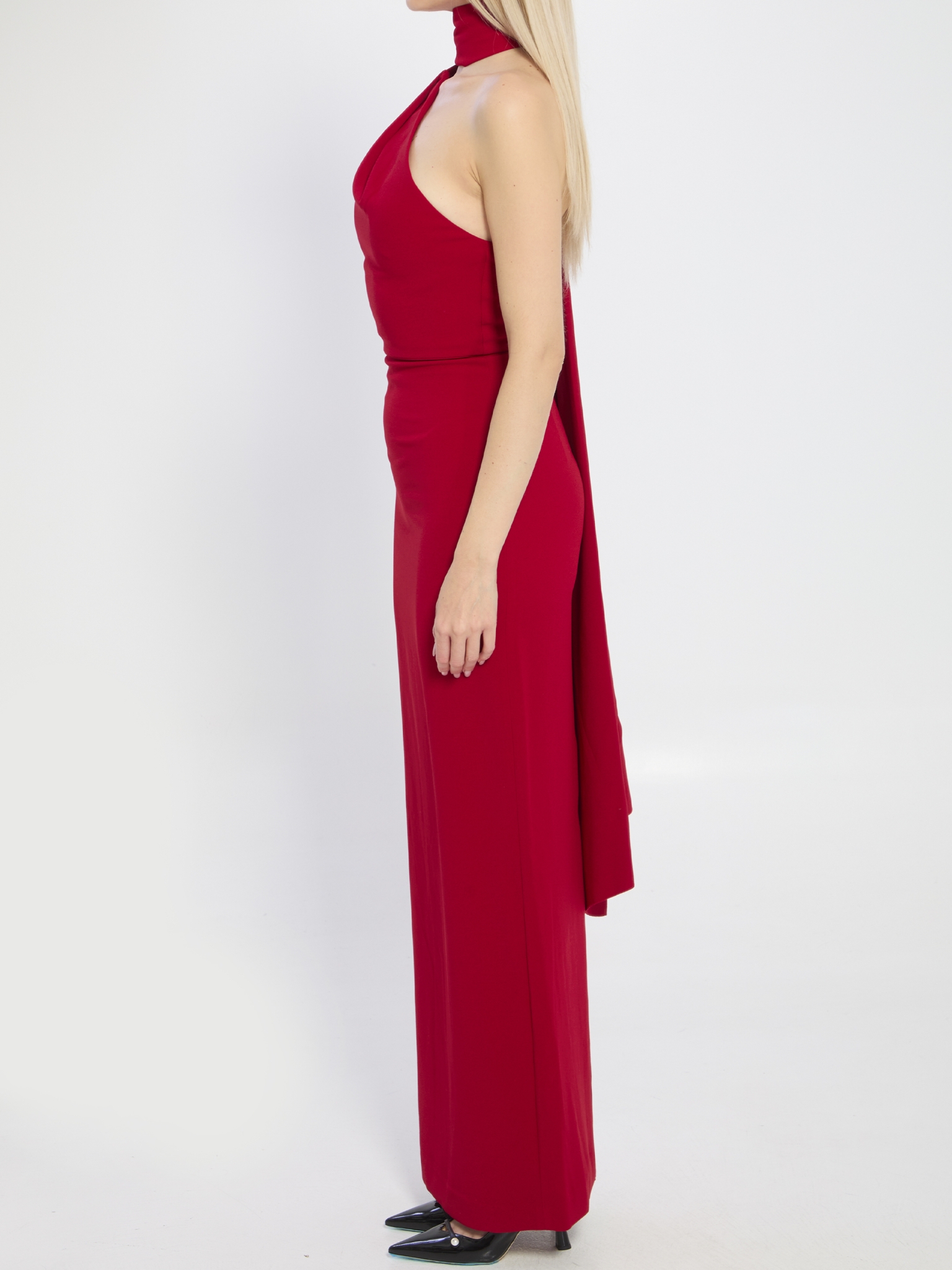 [Solace London] Sleeveless dress SS26 OS38011__RED