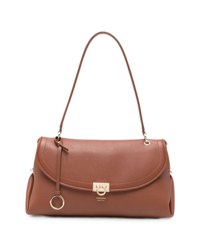 [Salvatore Ferragamo] Shoulder bag FW26 0796520COGNAC