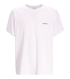 [MARANT] T-shirts Short Sleeve FW26 TS0047HAB3N13H20WH