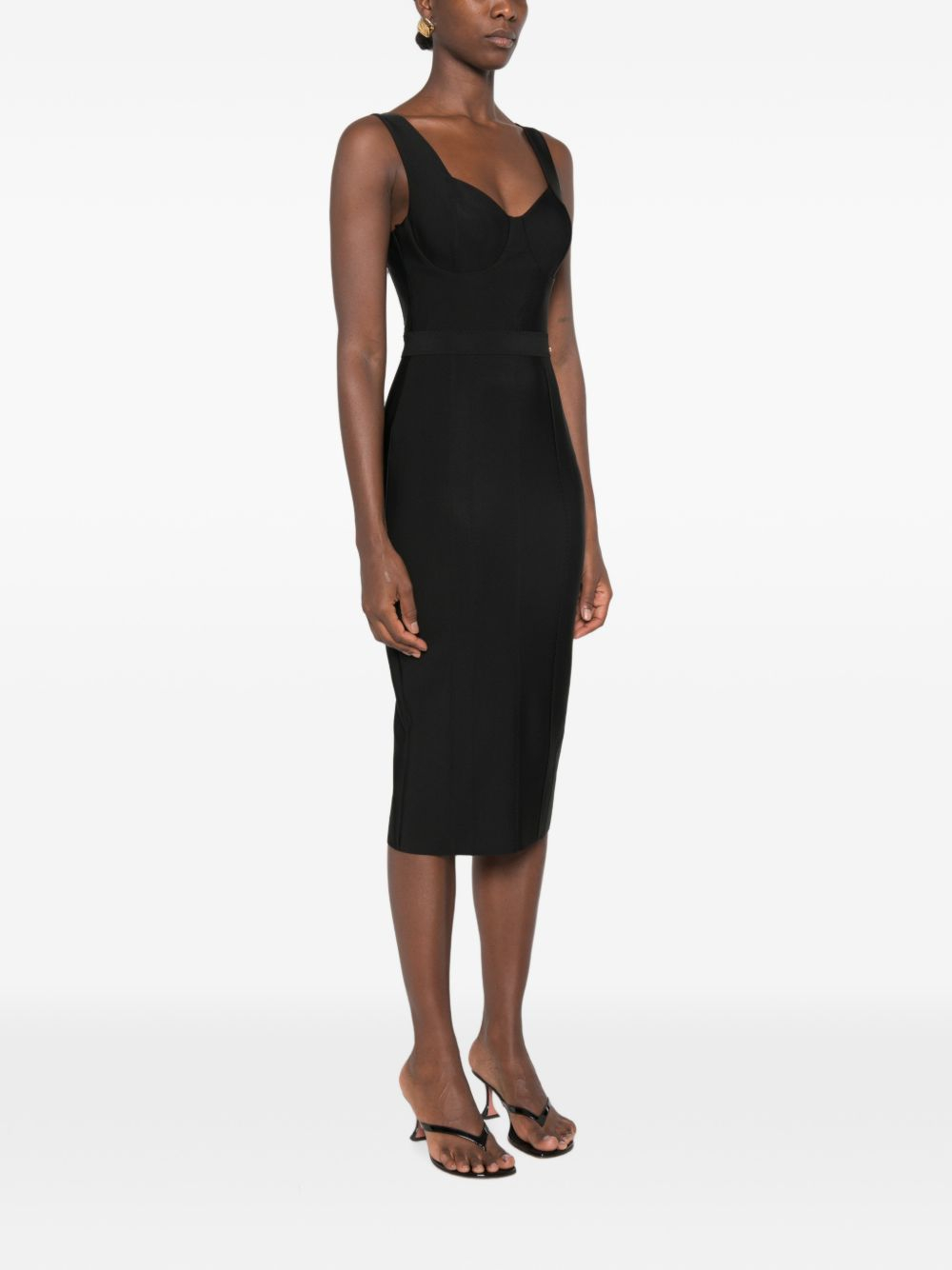 [ELISABETTA FRANCHI] Sleeveless dress FW26 AB98566E2110