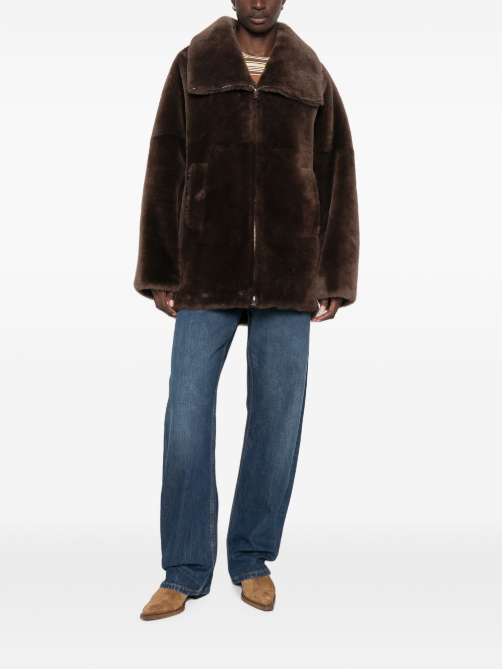 [Blancha] Fur Jacket FW26 2610030225QUERCIA