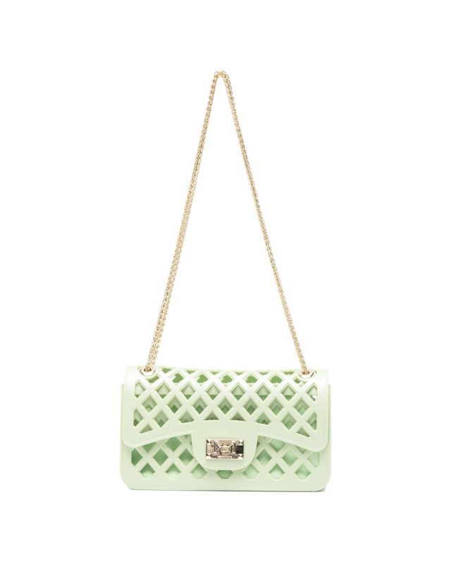 [Marc Ellis] Shoulder bag SS26 FLATBASKETGREENGOLD