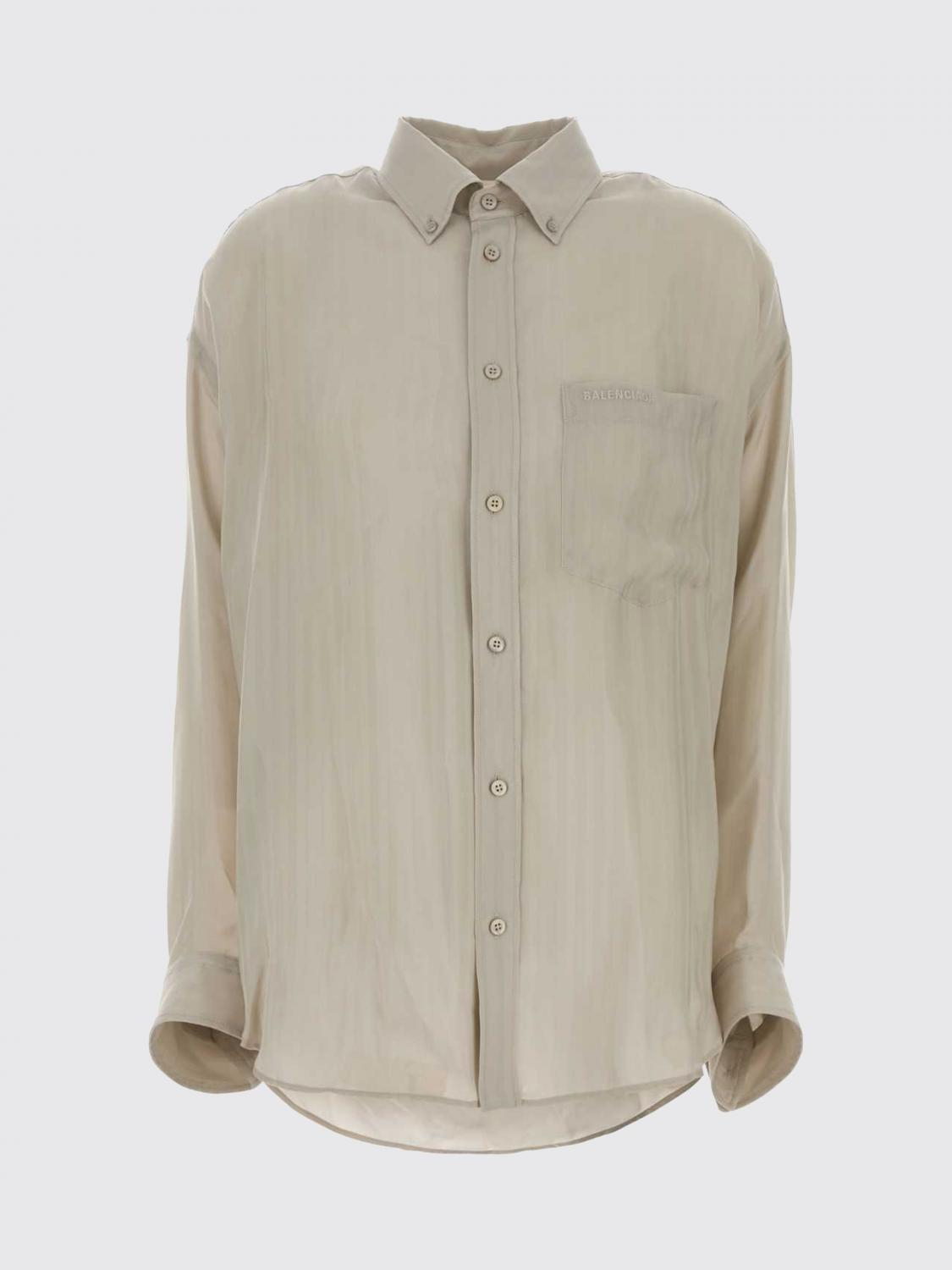 [Balenciaga] Shirts Long Sleeve SS26 862679TSM04 9020