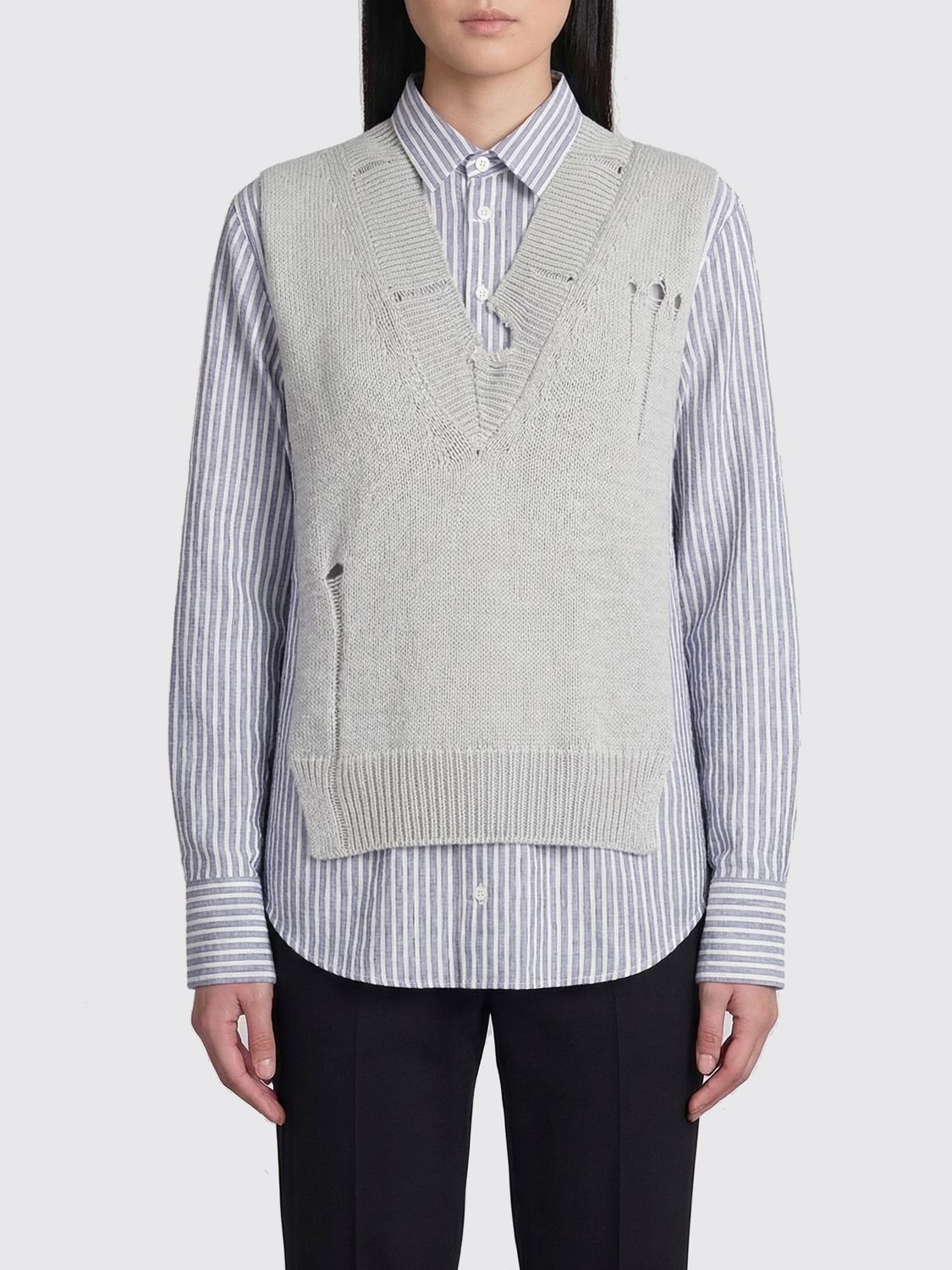 [Maison Margiela] Shirts Long Sleeve SS26 S51DL0394S54773 524F