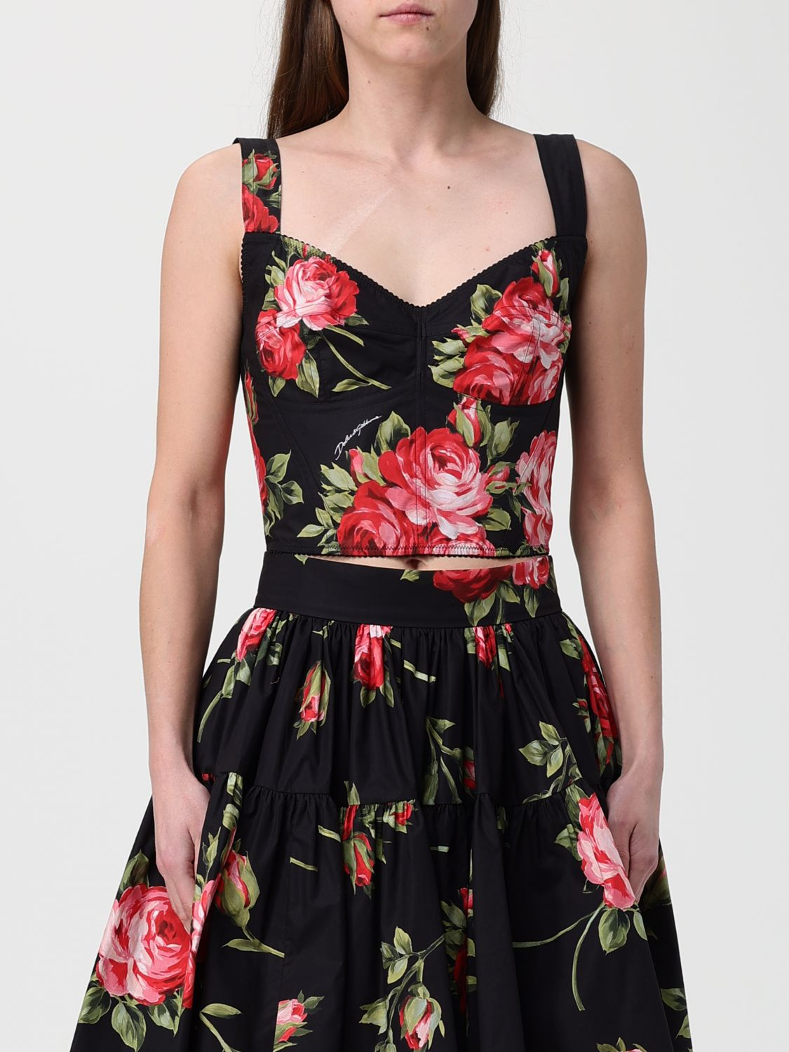 [Dolce & Gabbana] Tank top SS26 F7BB1THS5UT HN5ZN