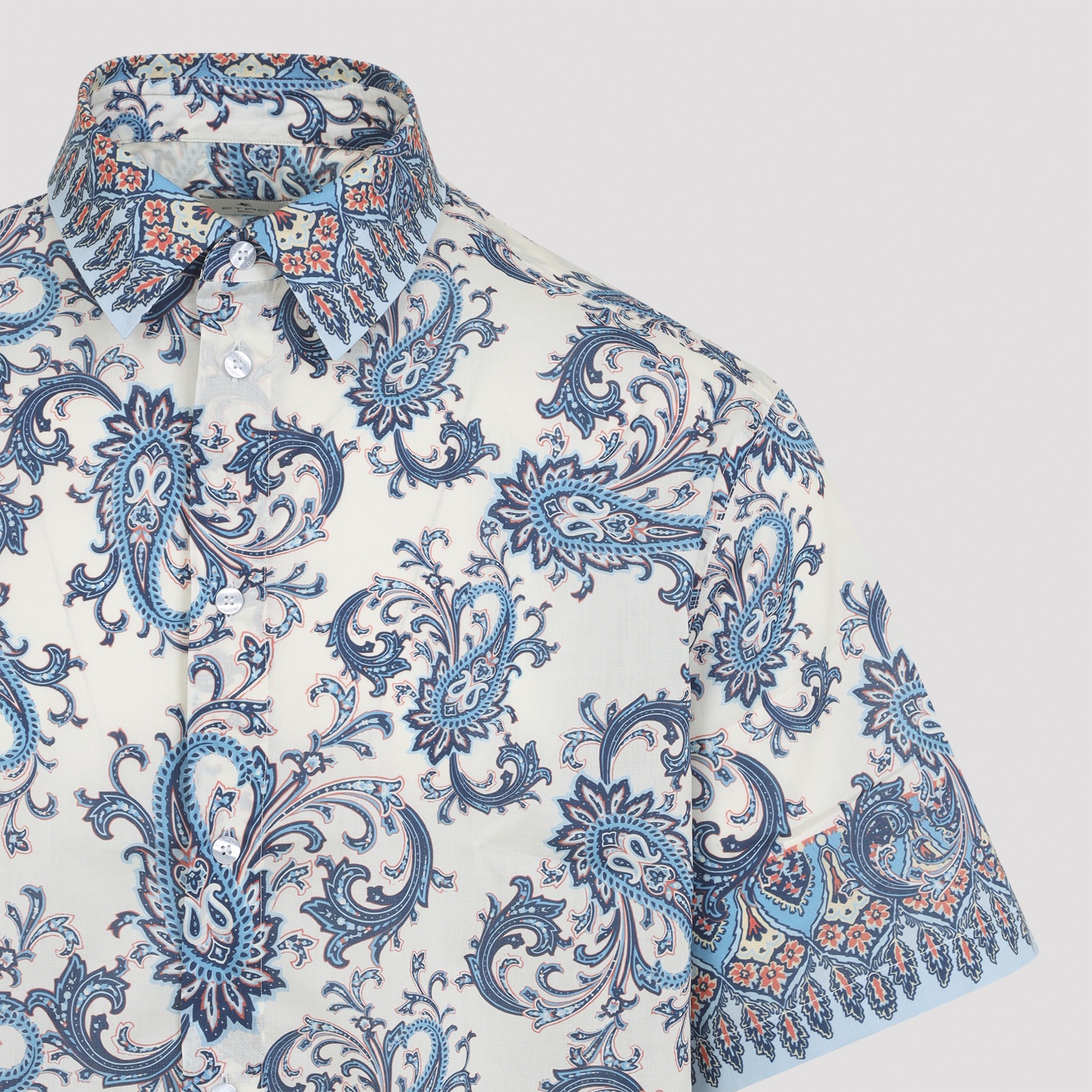 [Etro] Shirts Short Sleeve SS26 MRIC0011.99SP5G7