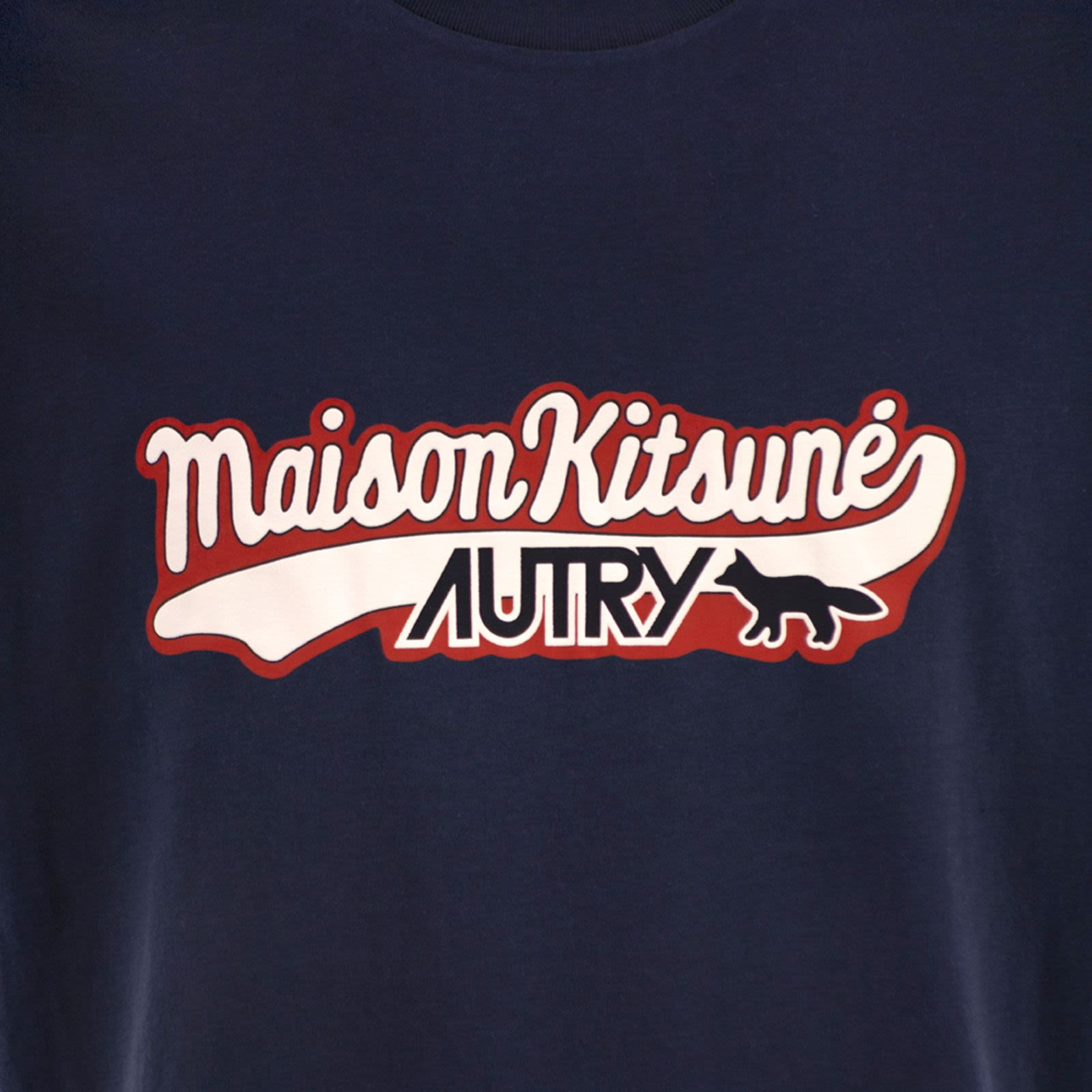 [AUTRY X MAISON KITSUNÉ] T-shirts Short Sleeve FW25 TSPXMK2B