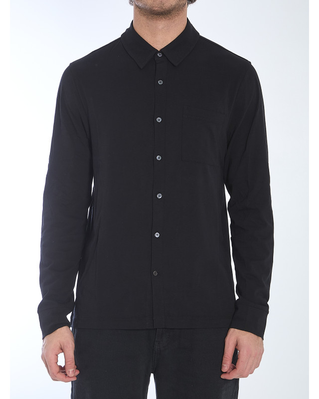[JAMES PERSE] Shirts Long Sleeve SS26 MCFJ3442__BLK