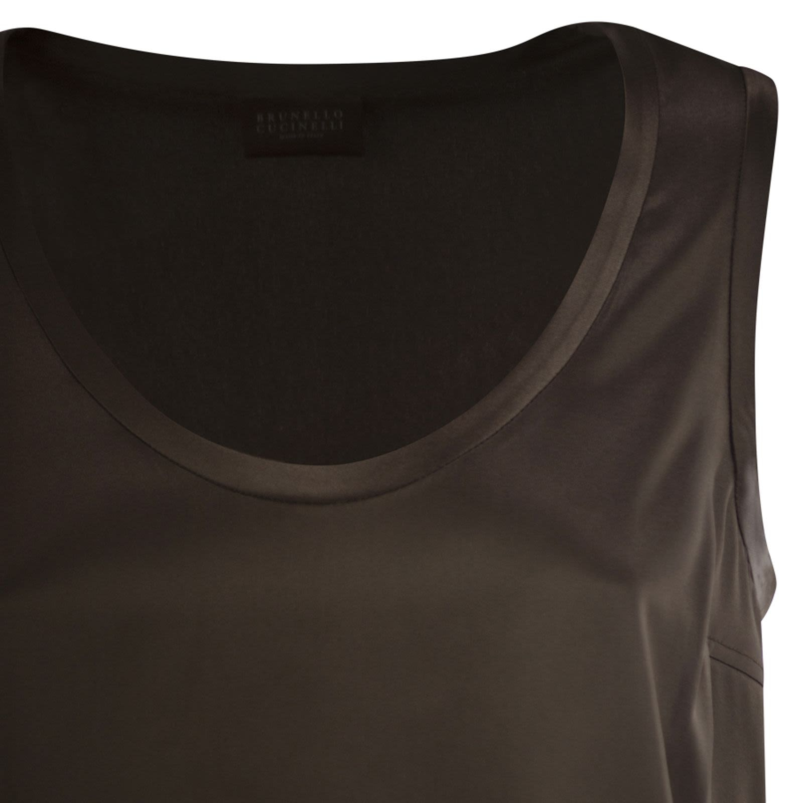 [Brunello Cucinelli] T-shirts Sleeveless FW26 M0C59E0600 C8562