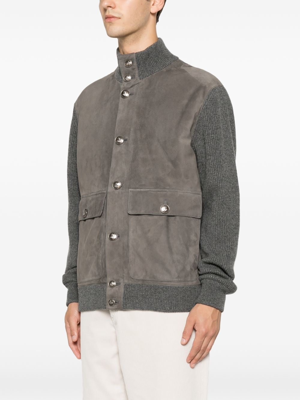 [Brunello Cucinelli] Leather Jacket FW26 MPCLF1955CWP86