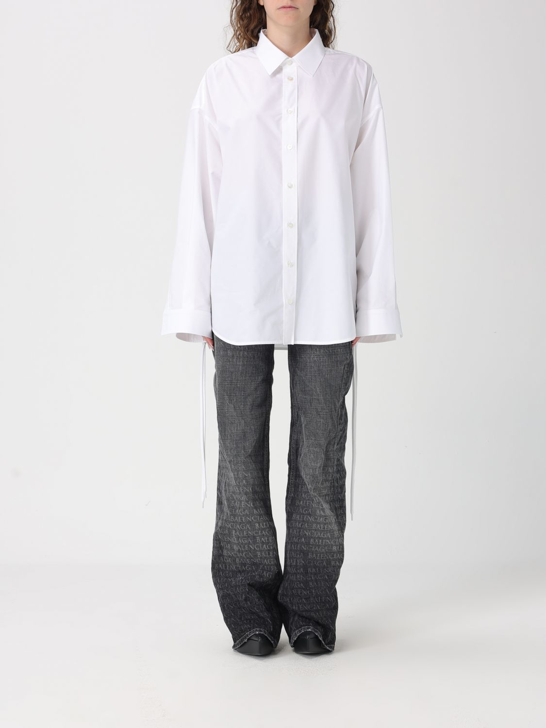 [Balenciaga] Shirts Long Sleeve SS26 857835TRM28 9000