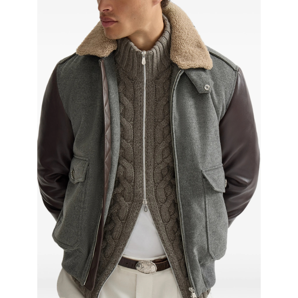 [Brunello Cucinelli] Bomber Jacket FW26 MM4006004  C4601