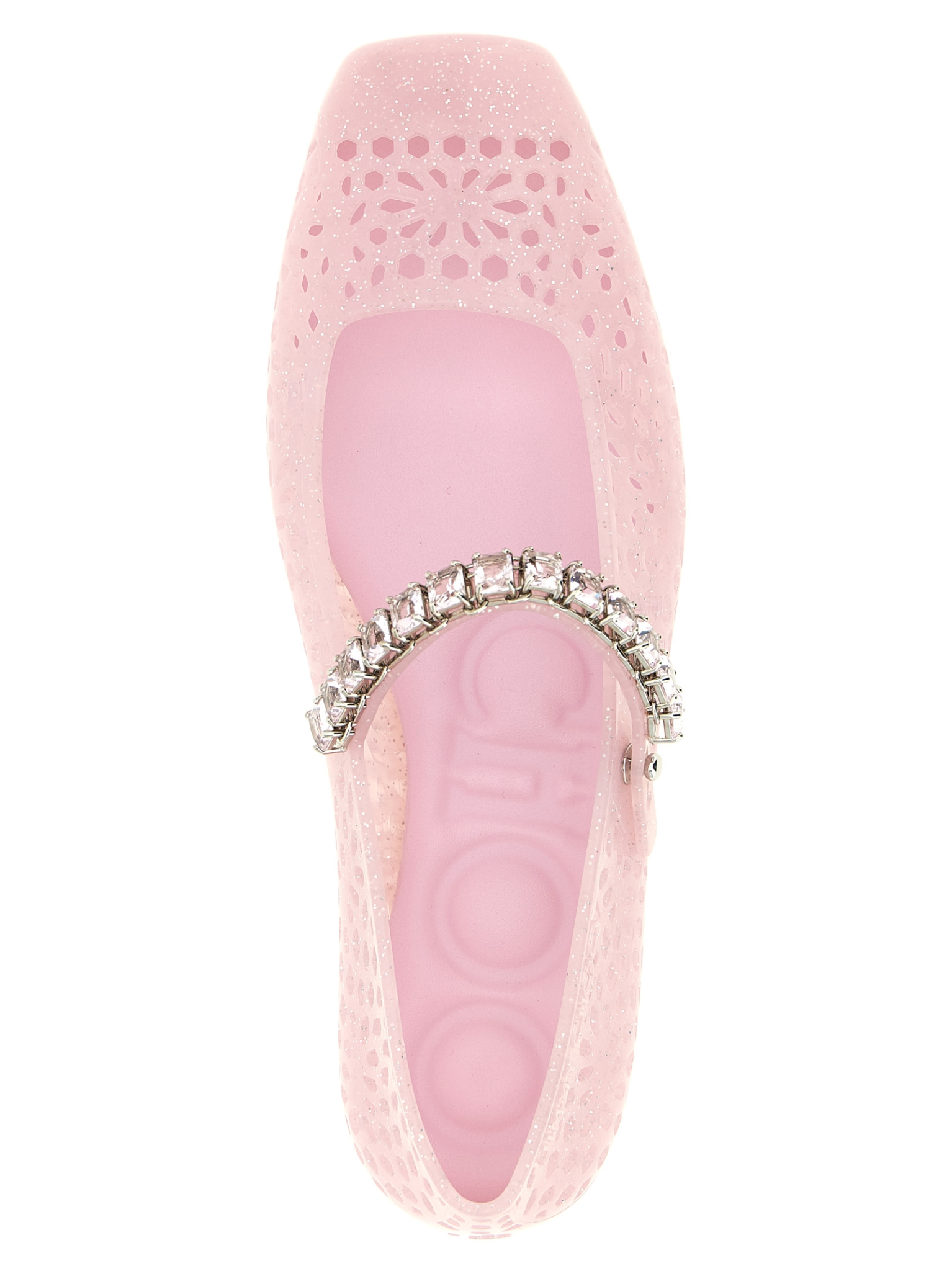 [Jimmy Choo] Flat shoes FW26 THEJELLYNTXCOTTONCANDYSILVERMIX