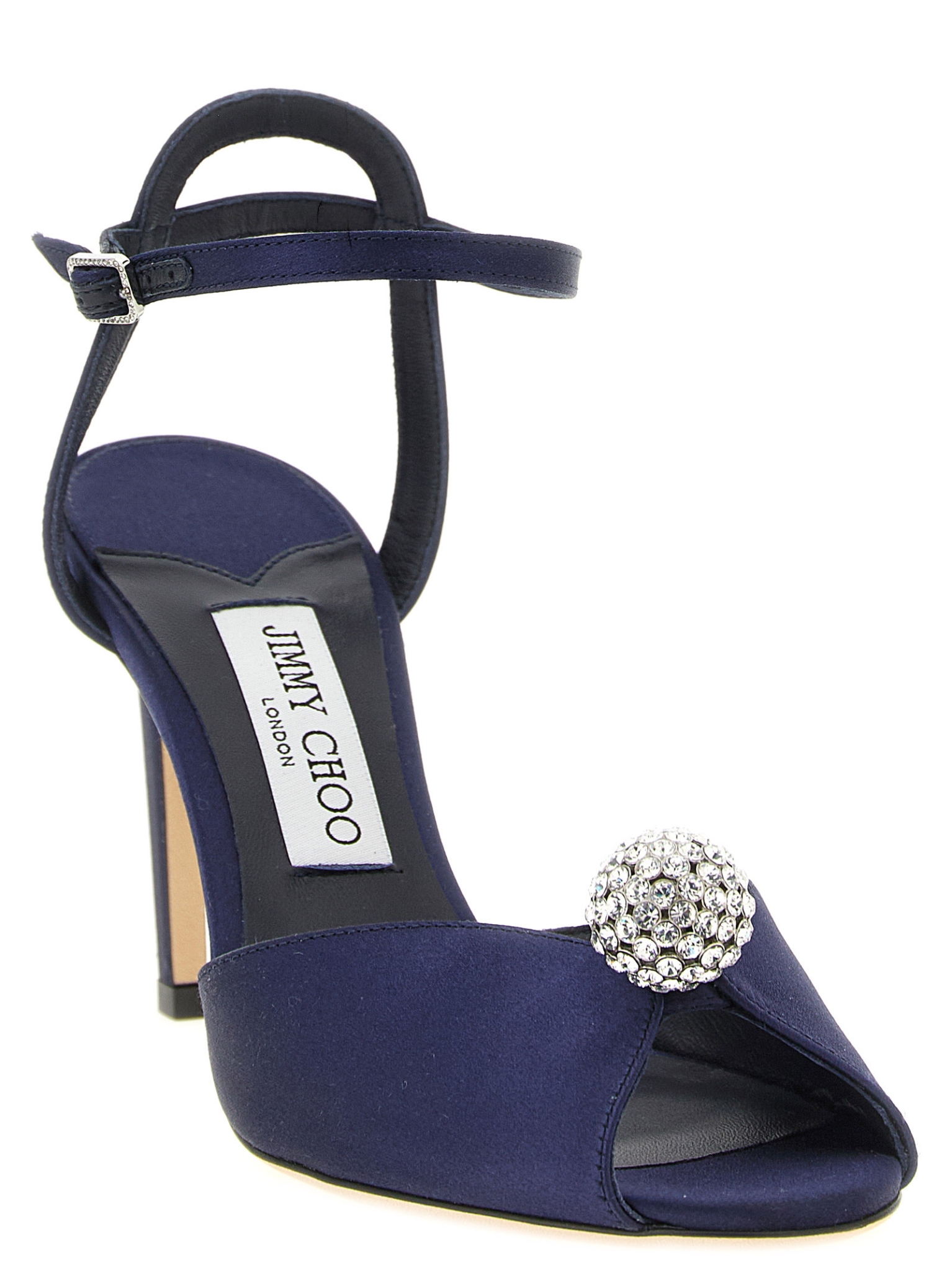 [Jimmy Choo] Sandals FW26 SACORA85WCZMARINECRYSTAL