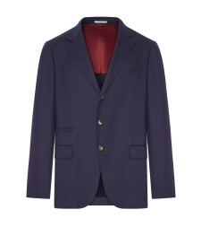 [Brunello Cucinelli] Blazer FW26 ME2267BTDC334 BLUE